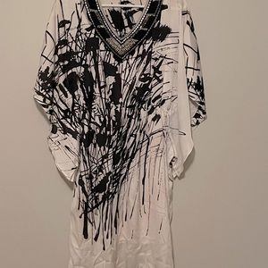 Beautiful black and white dress  worn to a wedding and a graduation